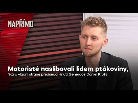 Krutý: Vláda zadlužuje budoucnost mladé generace, rozpočet je šílený | Napřímo