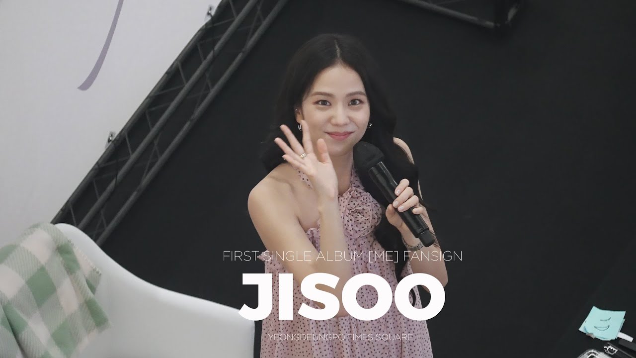 [4K] Blackpink Jisoo 1st Solo [ME] Fansign l 블랙핑크 지수 팬사인회 직캠 230401 (Part 5)
