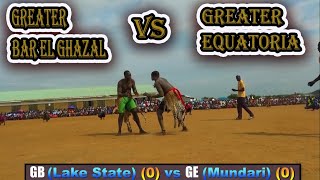 South Sudanese wrestling (LAKE STATE) VS GREATER EQUATORIA (MUNDARI) DINKA  MUNDARI. 19TH,JUNE,2021.