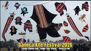 TEGANG TAPI ASIKK !! LOMBA LAYANGAN SAWAH GANESA KITE FESTIVAL 2026