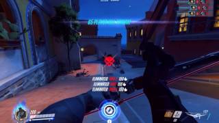 Overwatch - Hanzo aim training Ana bots