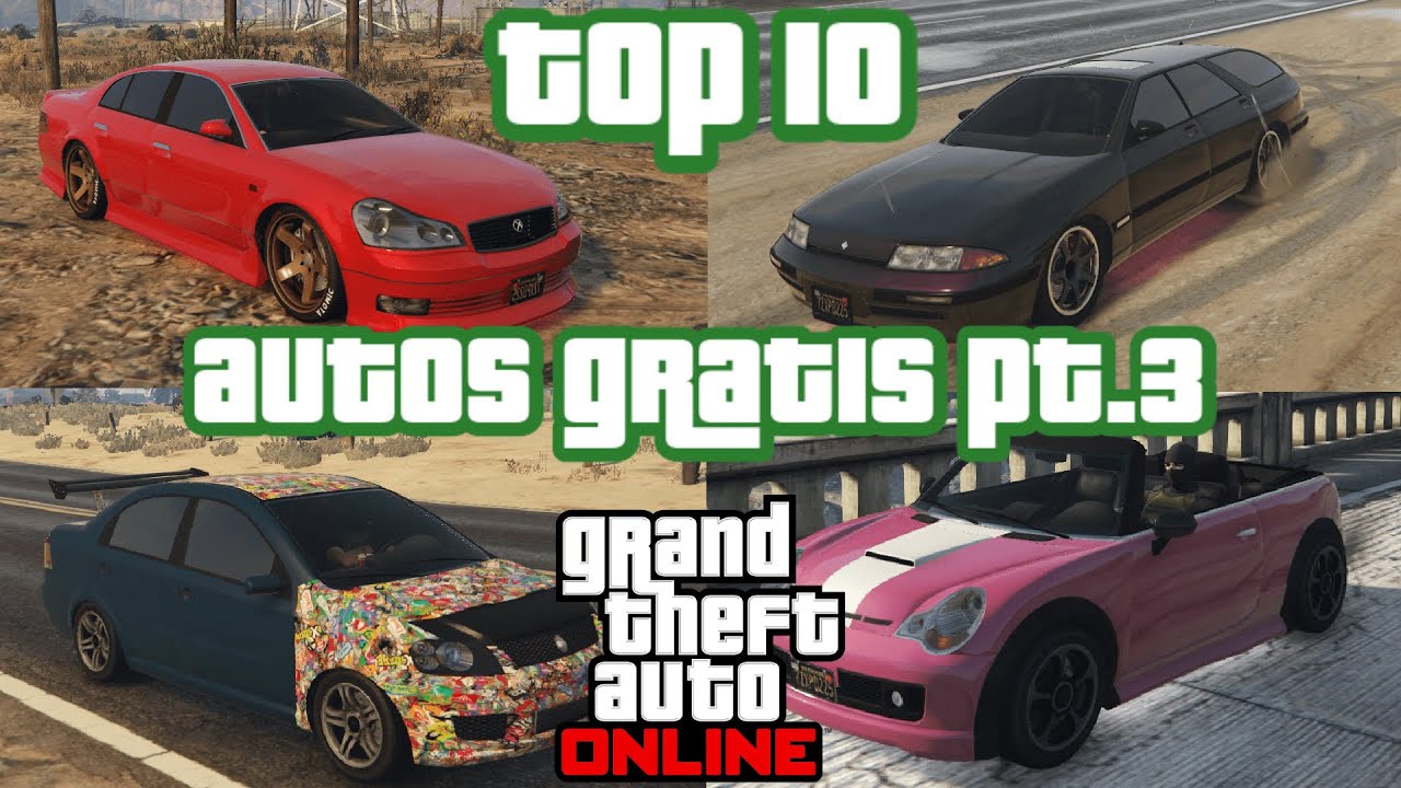 10 autos GRATIS de la calle en GTA Online! Parte 3!