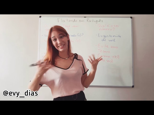 Flirt in Portuguese - A Dica do Dia, Free Classes - Rio & Learn