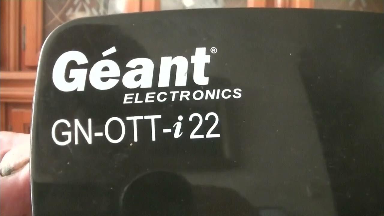 presentation du demo geanT GN OTT I22 YouTube