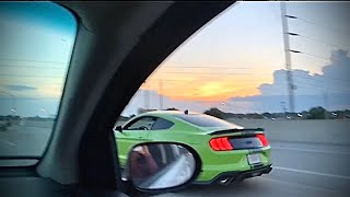 Obnoxious Mustang Gt With Burble Tune Ridiculously Loud