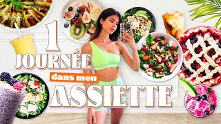 UNE JOURNÉE DANS MON ASSIETTE * healthy & gourmand*