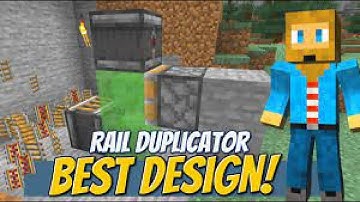 NEW 1.19 Minecraft EASY INFINITE RAIL DUPLICATION GLITCH - How To Get Unlimited Rails in Minecraft