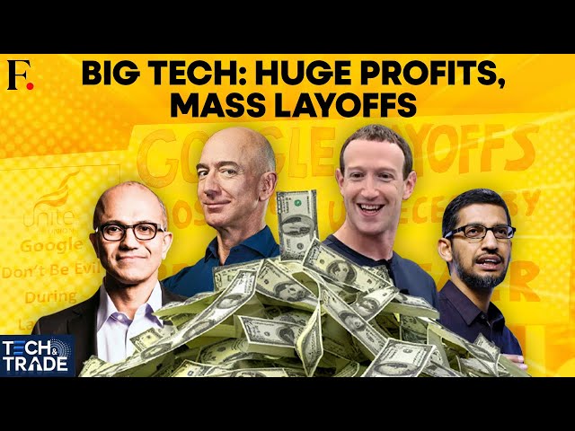 Big Tech Giants’ Profits Soar Amidst Waves of Mass Layoffs | Firstpost Tech & Trade class=