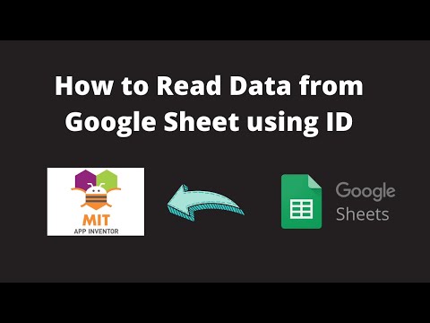 How to get Data from ID using Google Sheet in MIT App Inventor 2