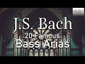 Js bach 20 famous bass arias