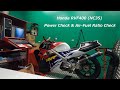 04 Honda RVF400 (NC35) Dyno Machine Power Check & Air-Fuel Ratio Check (MAX 60.8ps!) この後キャブ調整のため入院