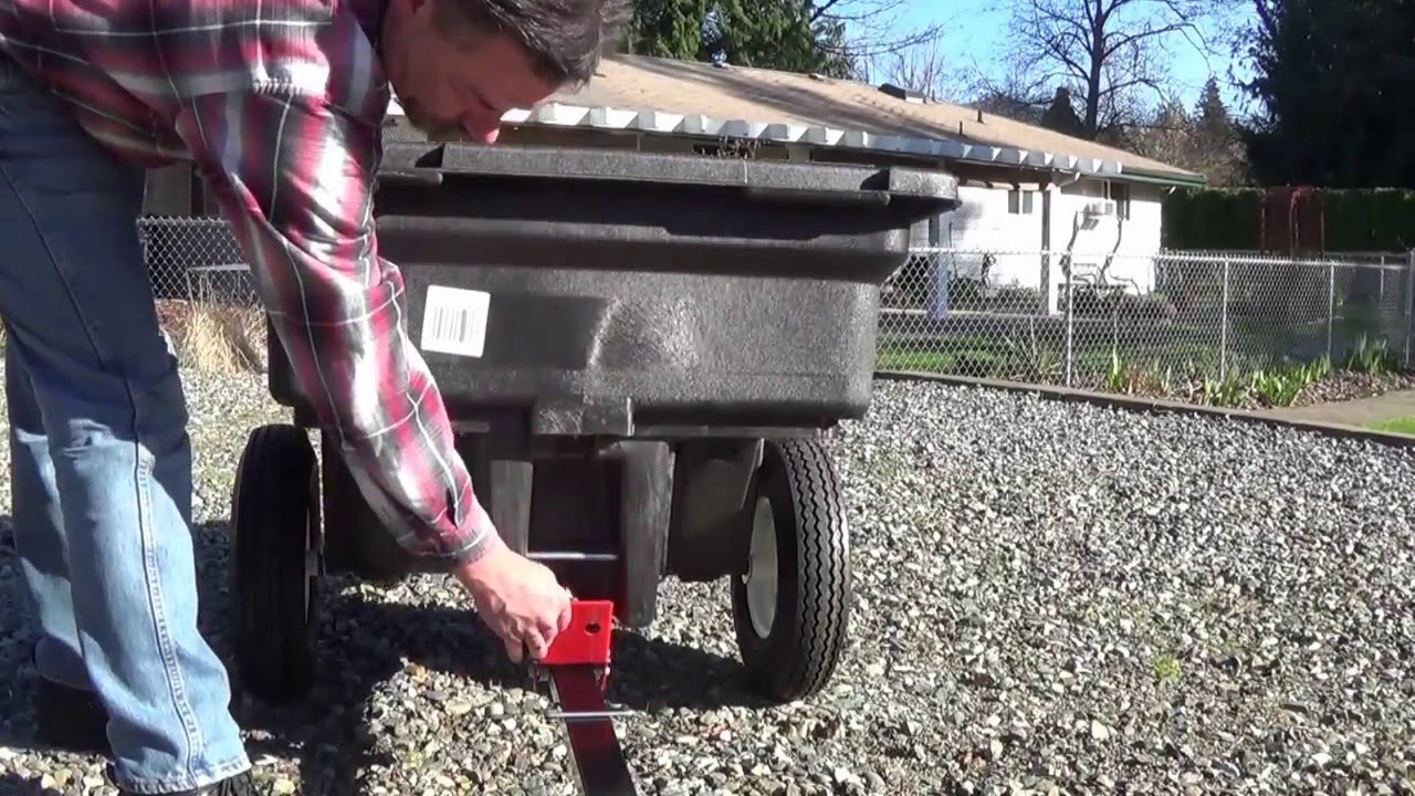 Rubbermaid Commercial 1 200 Lb Tractor Cart Unboxing And Overview