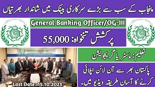 Punjab Provincial Cooperative Bank Jobs 2023 | PPCBL Jobs 2023 | Bank Jobs 2023