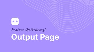 How to edit your project in Dubverse output page