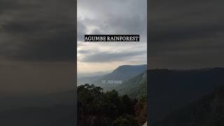 ?? Such a beautiful sunset point | Agumbe rainforest viral travelblogger
