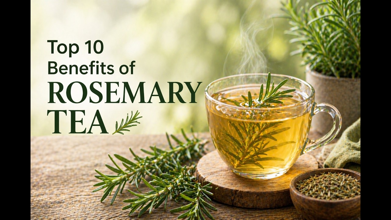 How to make Rosemary Tea and its Benefits YouTube