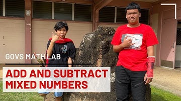 Arithmetic - 73 - Add and Subtract Mixed Numbers (No Regrouping)