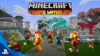 Minecraft - Chinese Mythology Mash-Up Pack Trailer Ps4, Ps3, Ps Vita