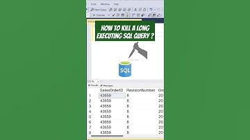 How to Kill A Long Executing SQL Query? | SQL Tips