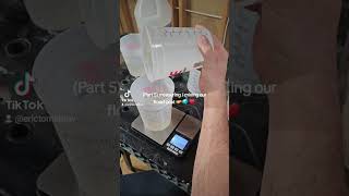 (Part 5) Online Beginner Epoxy Class 🤝 🌎 ❤️ Measuring / Mixing our Flood Coat