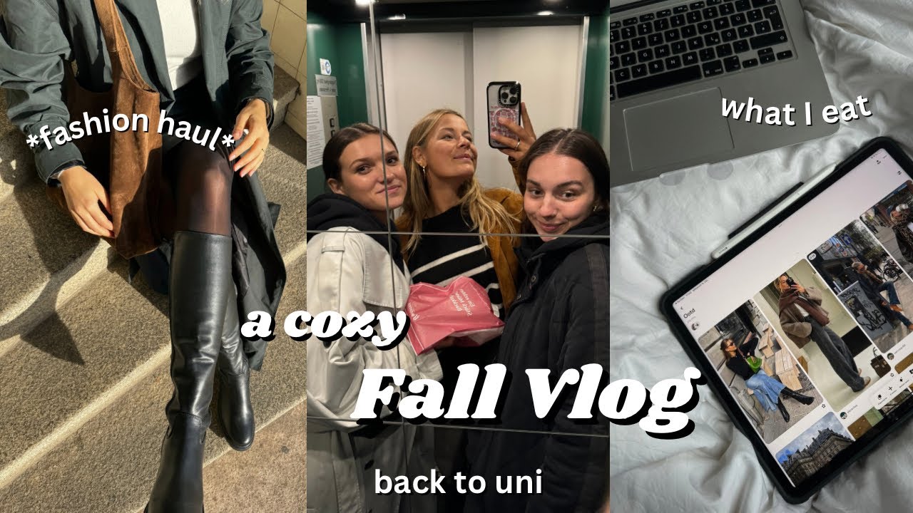 Herbst ist da 🌟: Fall cooking, Uni preps, Gedanken zum neuen Semester, Gym II Marieke Emilia