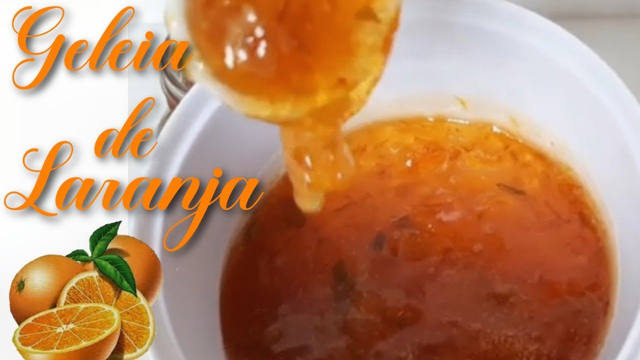 Como fazer Geleia de laranja - Perfeito para vender