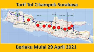 Tarif Tol Jakarta Surabaya 2021