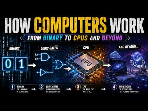 How Computers Work: From Binary to CPUs and Beyond
