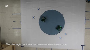 Multi-Robot Target Tracking with Sensing and Communication Danger Zones