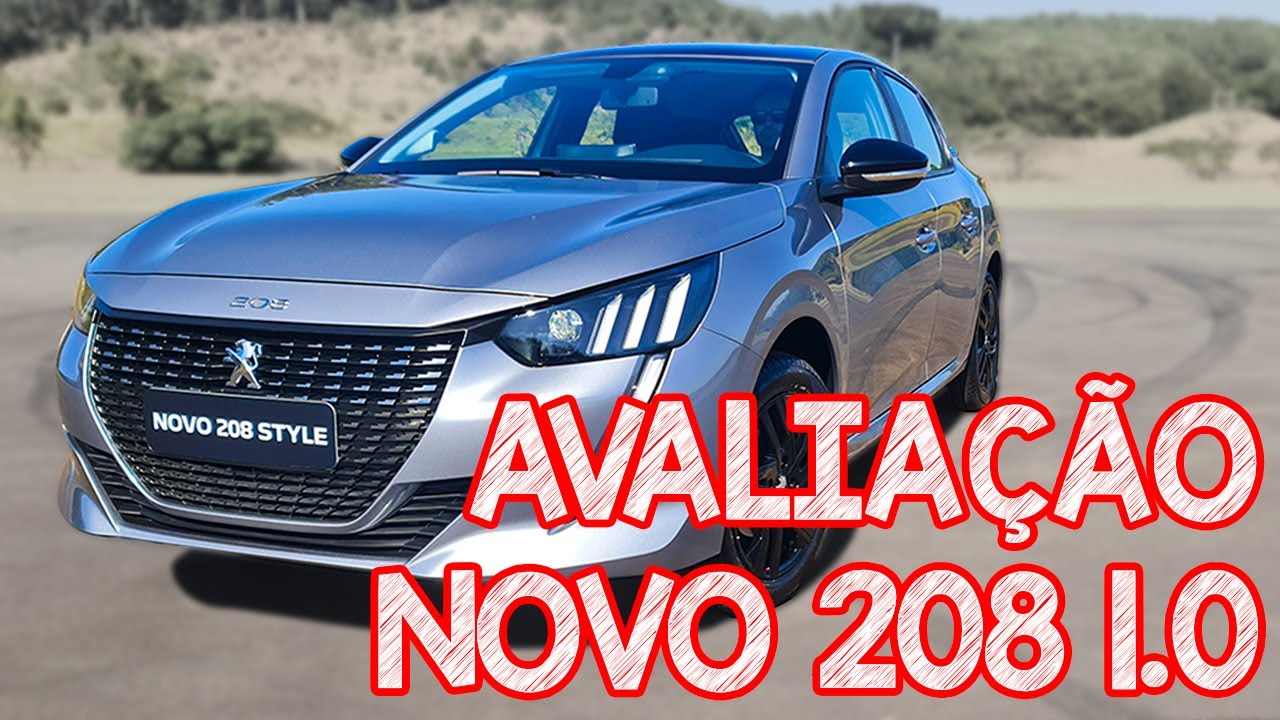 Avaliação novo Peugeot 208 1.0 PREÇO DE KWID COM MOTOR FIREFLY DO FIAT ARGO