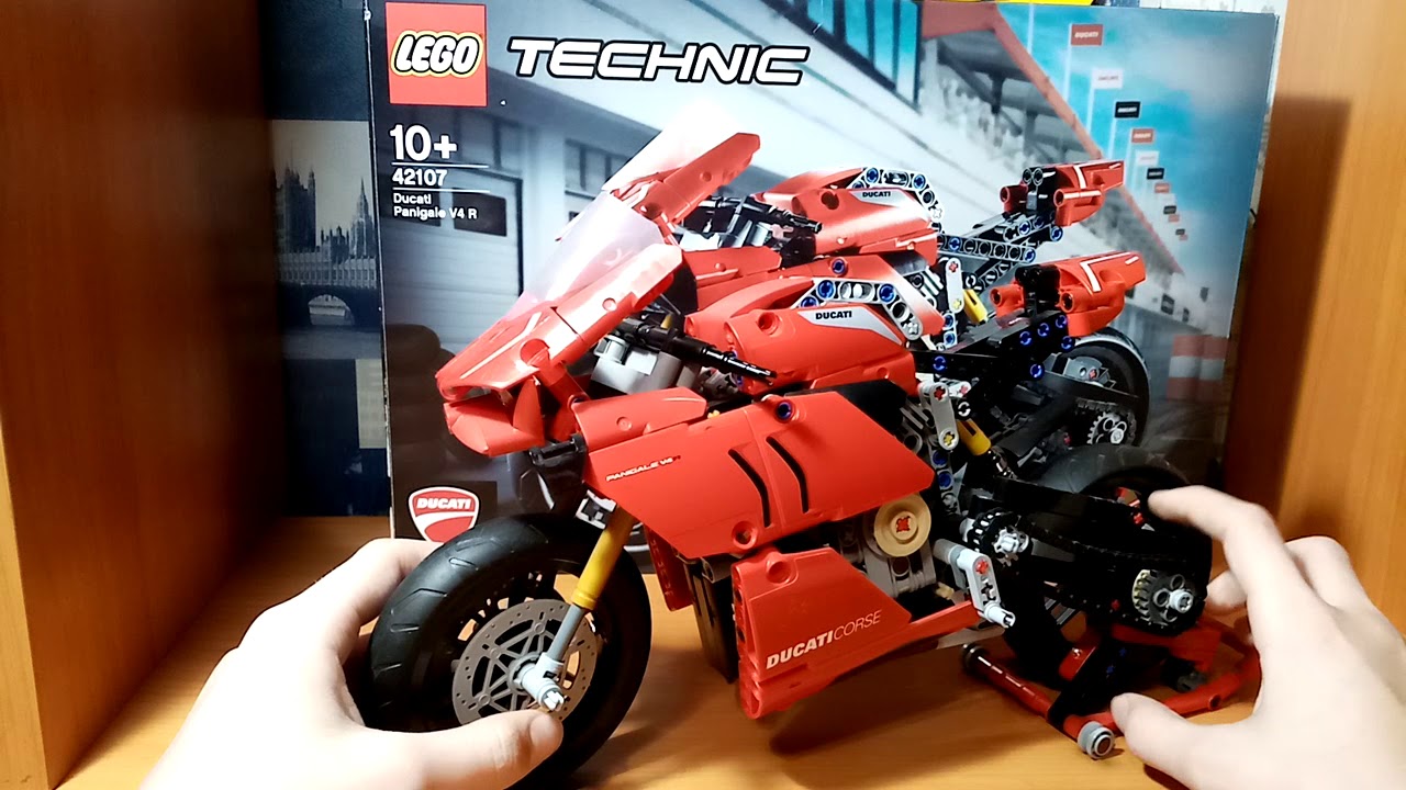 Лего техник обзор 42107 мотоцикла