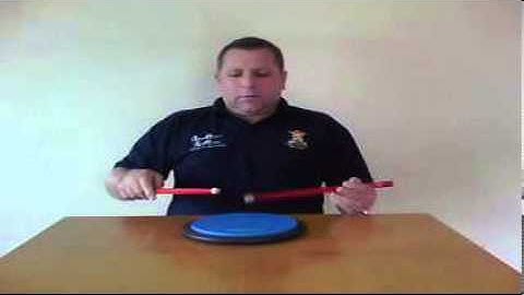 Drum Lessons Level 1 - paradiddle accent on 2nd stroke