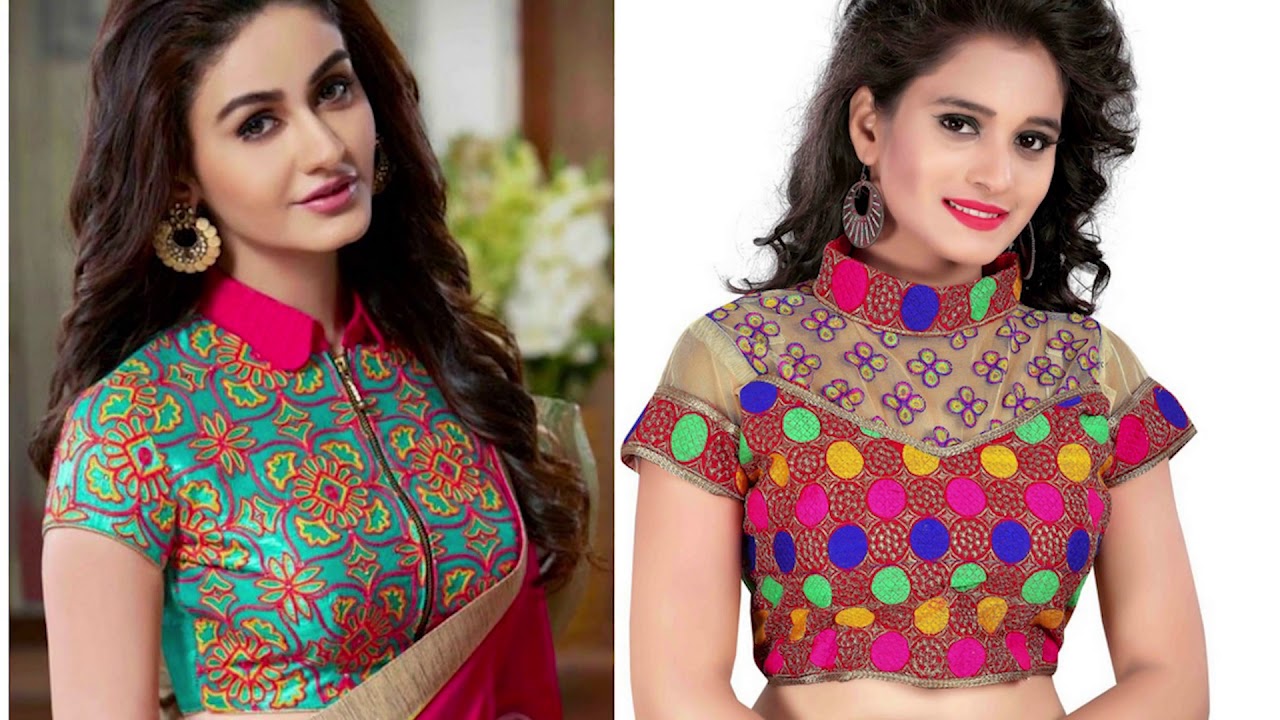High Neck Blouse Designs Latest High Collar Neck Blouse Designs ह ई न क ब ल उज दस ग नस Youtube High Neck Blouse Designs Latest High Collar Neck Blouse Designs ह ई न क ब ल उज दस ग नस Youtube