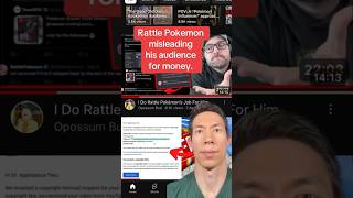Famous Rattle Pokémon Misleading his Audience for money 💰 Part 1 Wealth
