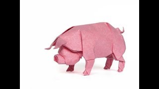 Origami Pig By Ronald Koh