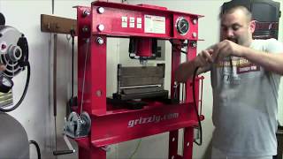 Grizzly T27978 - 50-Ton Air/Hydraulic Shop Press