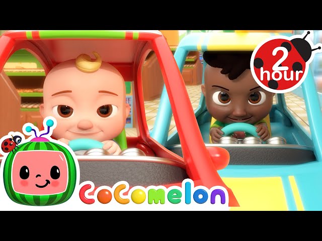JJ and Cody Turn Grocery Time into Race Time! 🛒 | CoComelon Nursery Rhymes & Kids Songs class=