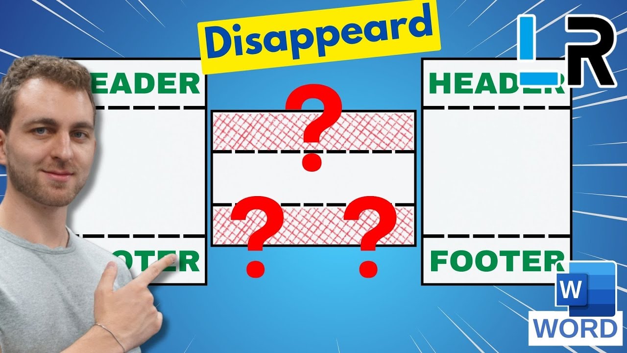 Header/footer DISAPPEARED in landscape page 2 MINUTES YouTube