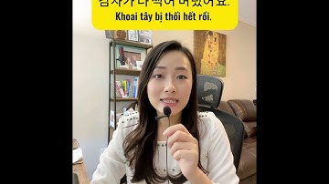 Tiếng Hàn giao tiếp.