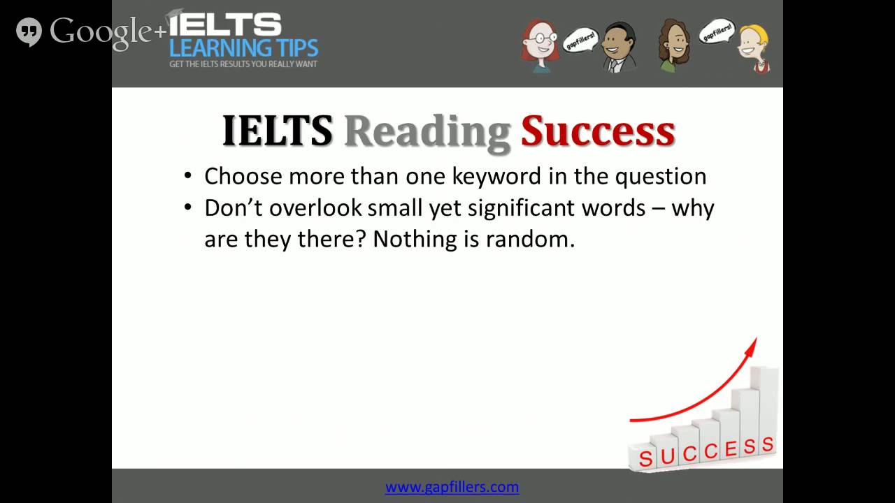 How to identify key words in IELTS Reading?