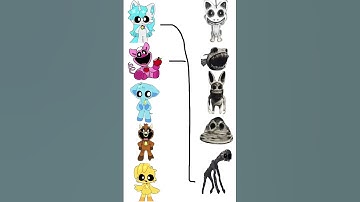 POV Match the Zoonomaly characters with their Smiling Critters version / Zoonomaly 2