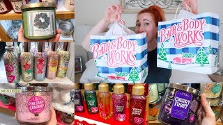 SHOP WITH ME - 🎄Christmas BATH \& BODY WORKS🎄 - Prepping for Candle Day!