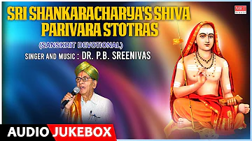 Sri Shankaracharya'S Shiva Parivara Stotras | Sung By : Dr. P.B. Sreenivas | Sanskrit Devotional