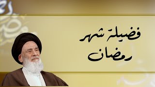 السيد حسين الشاهرودي - فضيلة شهر رمضان