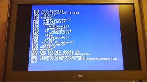 6502 Homebrew Computer dflat BASIC programming language