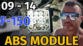How To Remove 09 FORD F150 ABS Module (2009 -2014 F150) Codes C1266 and B1596