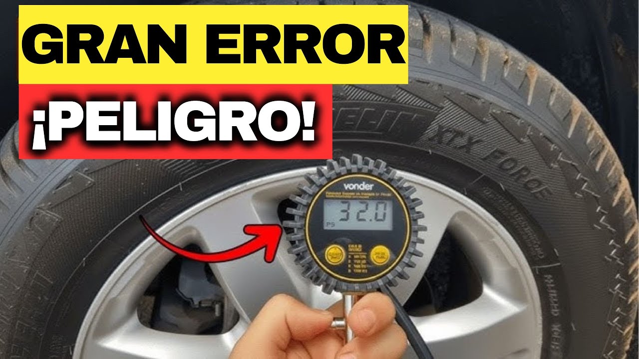🛑  DEJA de INFLAR tus LLANTAS a 32 PSI (Estás DESTRUYENDO tu AUTO) SECRETOS del AUTO coche SUV usado