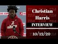 Christian Harris on solving Alabama's defensive issues