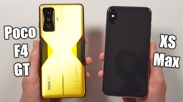 Poco F4 GT vs iPhone XS Max 🔥 Speed Test