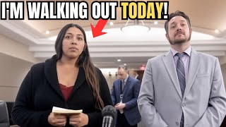 Stubborn Brat Refuses to Listen to the Judge Then Instantly Regrets It